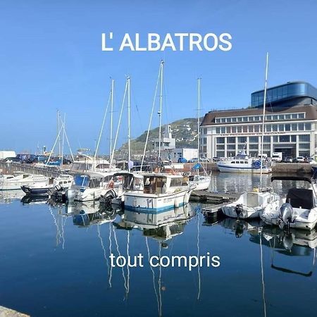 L' Albatros Vue Sur Le Port Apartamento Fécamp Exterior foto