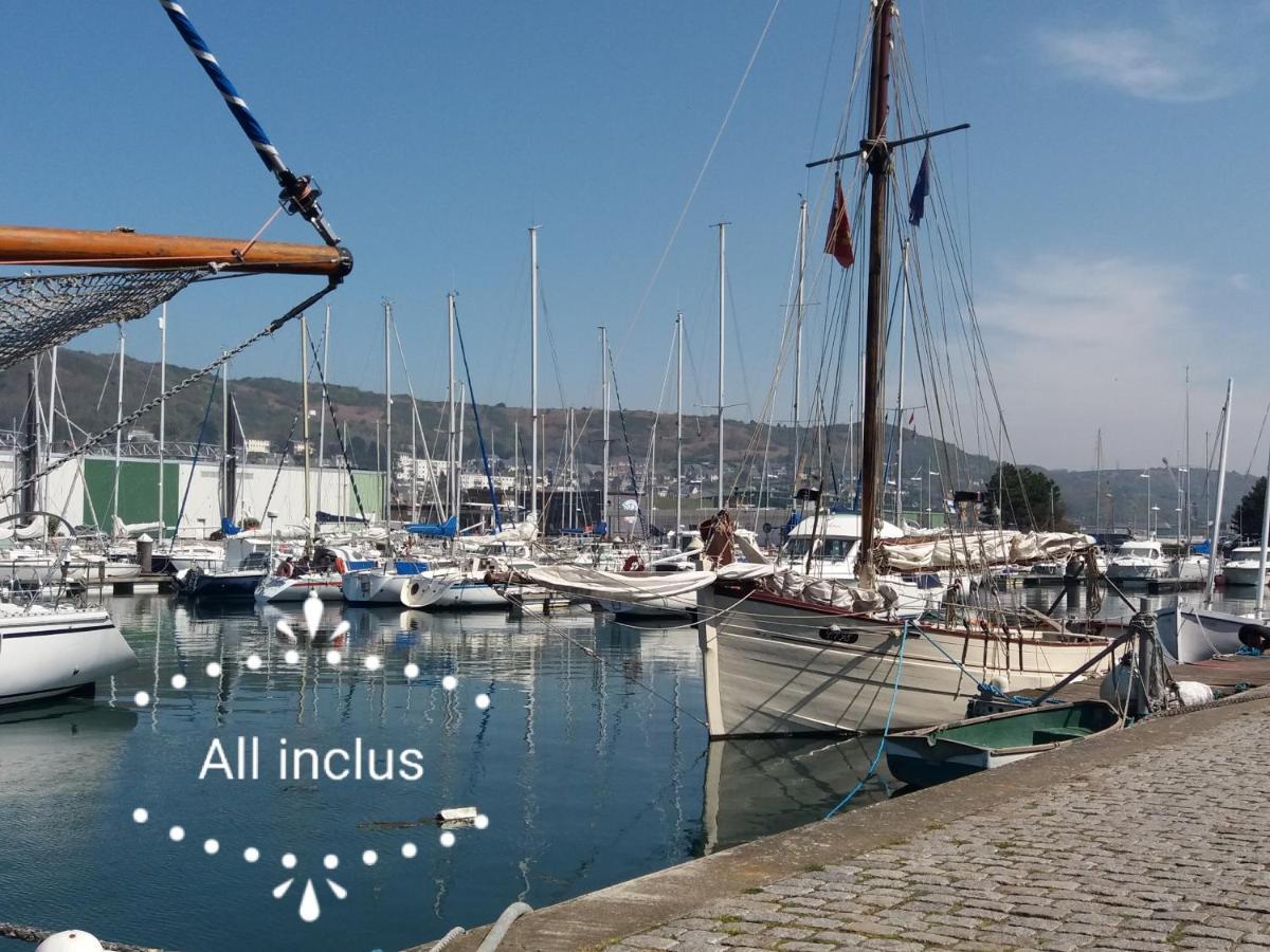 L' Albatros Vue Sur Le Port Apartamento Fécamp Exterior foto