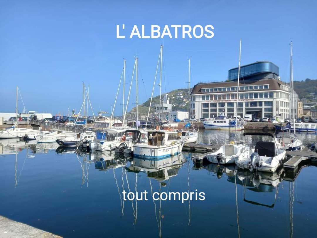 L' Albatros Vue Sur Le Port Apartamento Fécamp Exterior foto