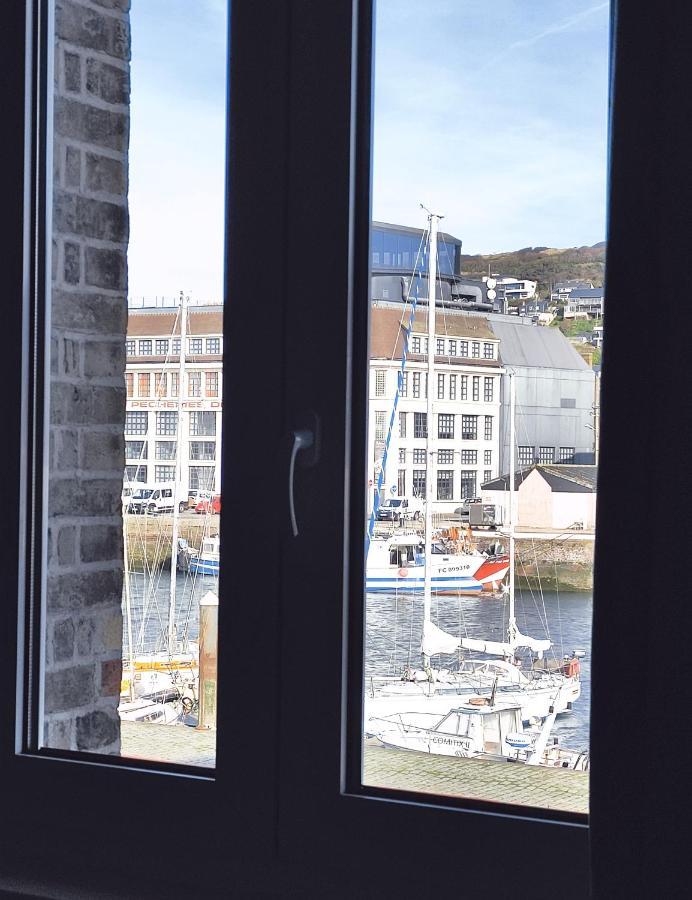 L' Albatros Vue Sur Le Port Apartamento Fécamp Exterior foto