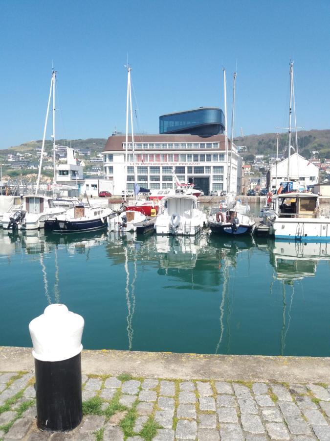 L' Albatros Vue Sur Le Port Apartamento Fécamp Exterior foto